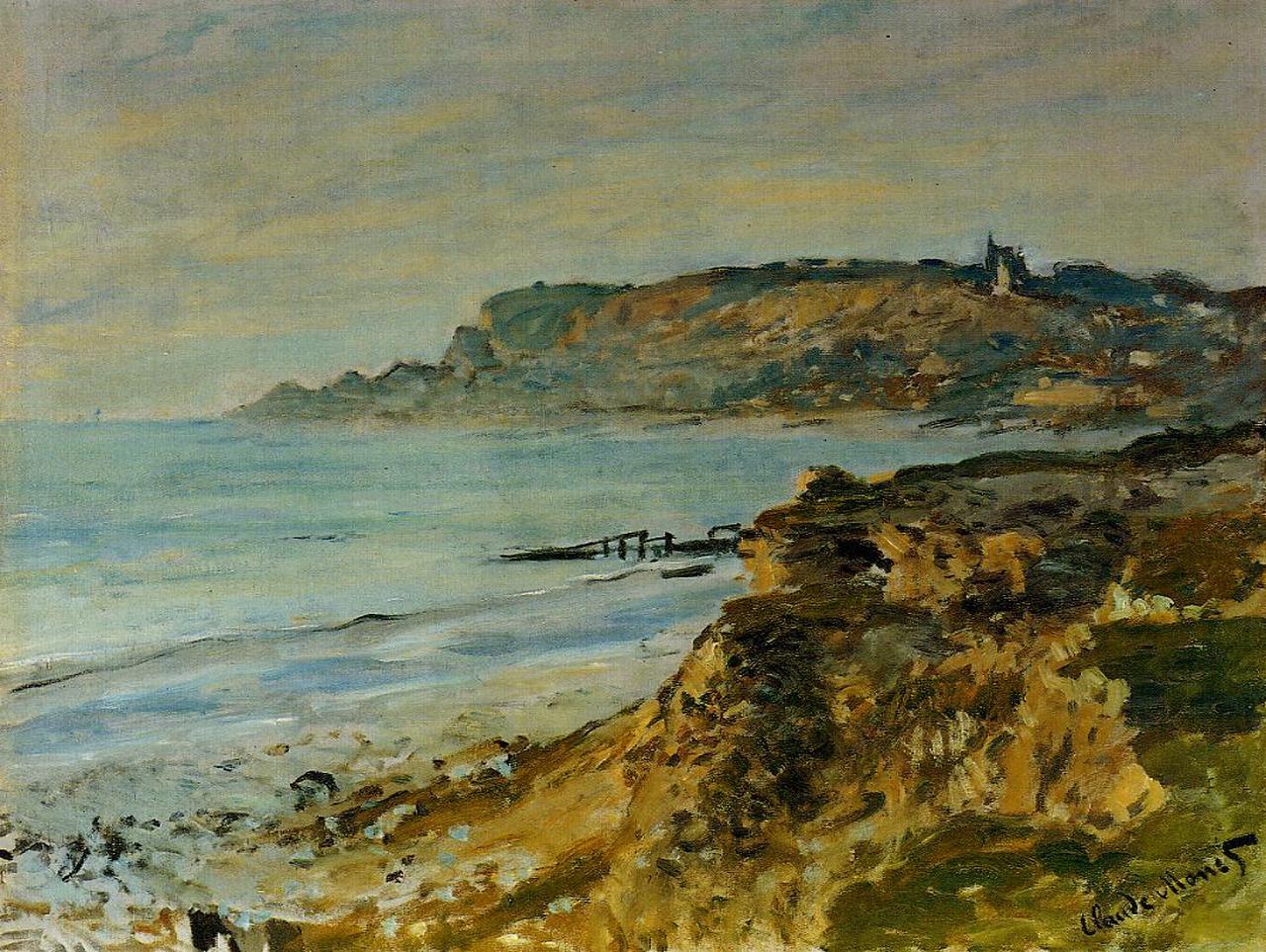 Cliff at Sainte-Adresse 1873